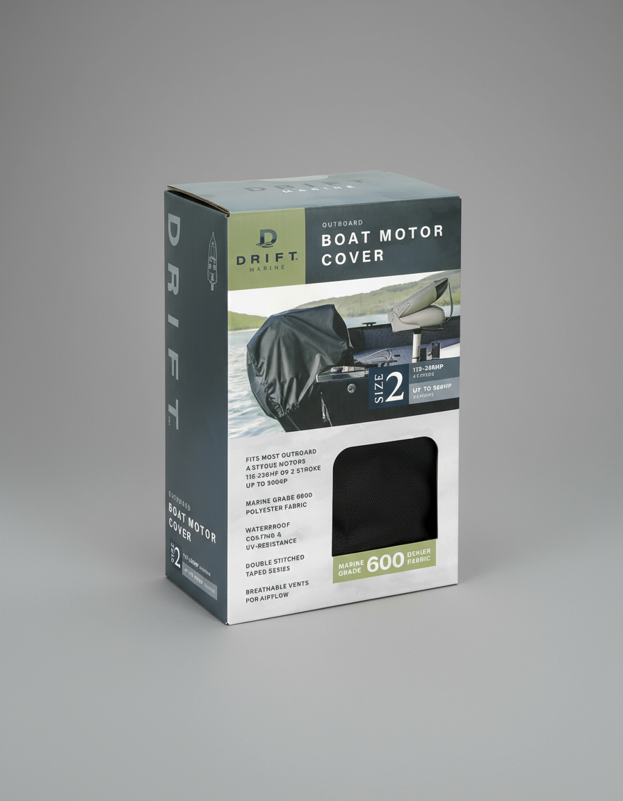 Outboard Boat Motor Cover (115-250HP Motor)