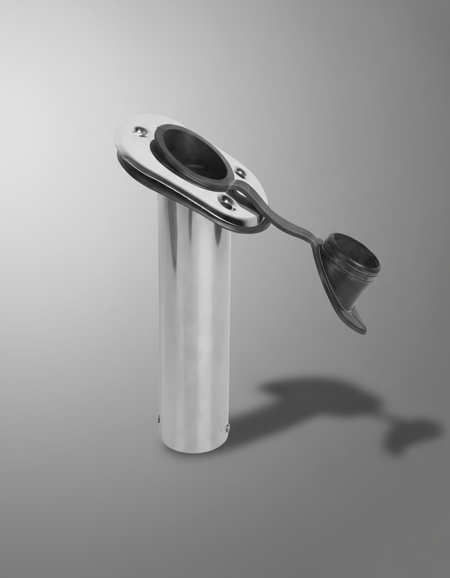 9" Stainless Steel Marine Fishing Rod Holder