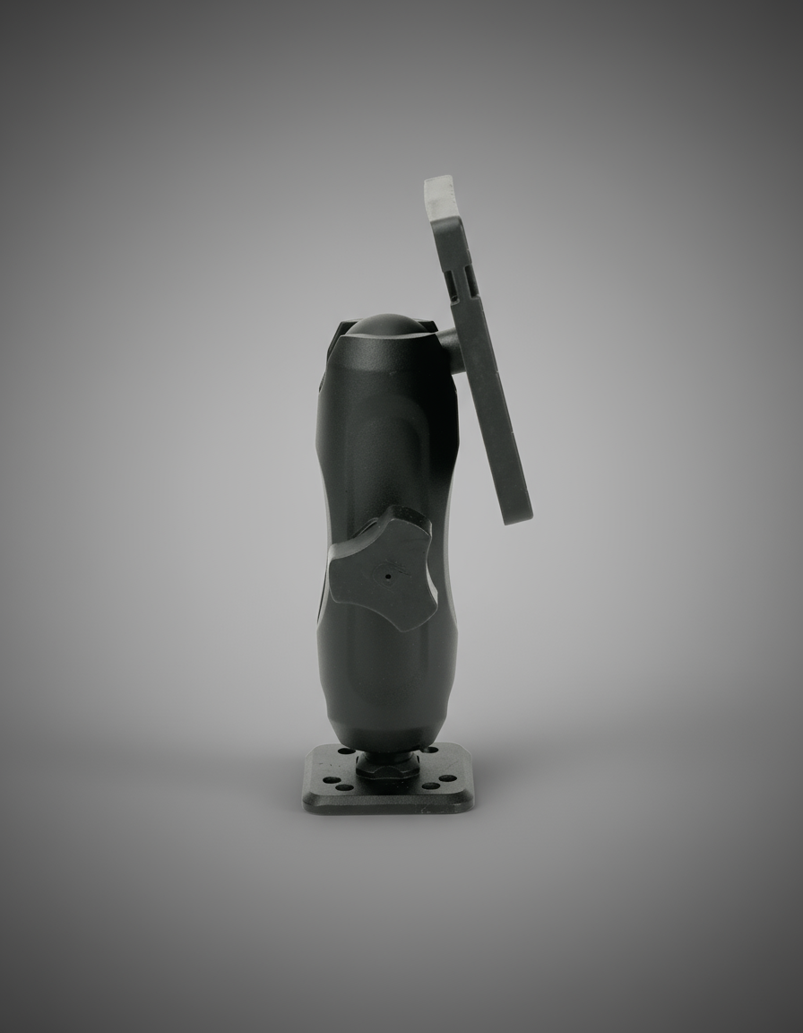 Universal Marine Fish Finder Ball Mount (Rectangle Base)