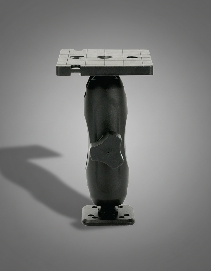 Universal Marine Fish Finder Ball Mount (Square Base)