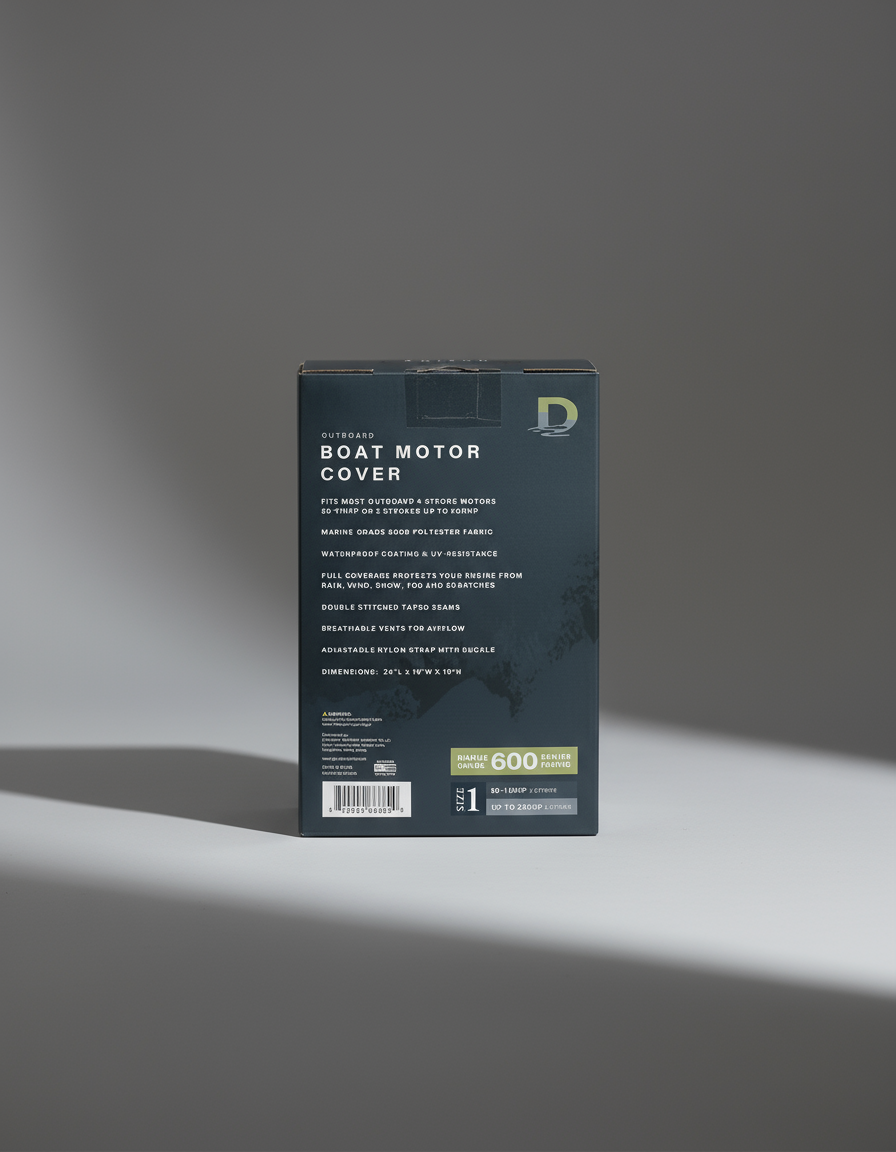 Outboard Boat Motor Cover (50-115HP Motor)