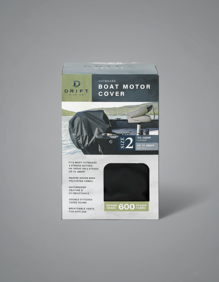 Outboard Boat Motor Cover (115-250HP Motor)
