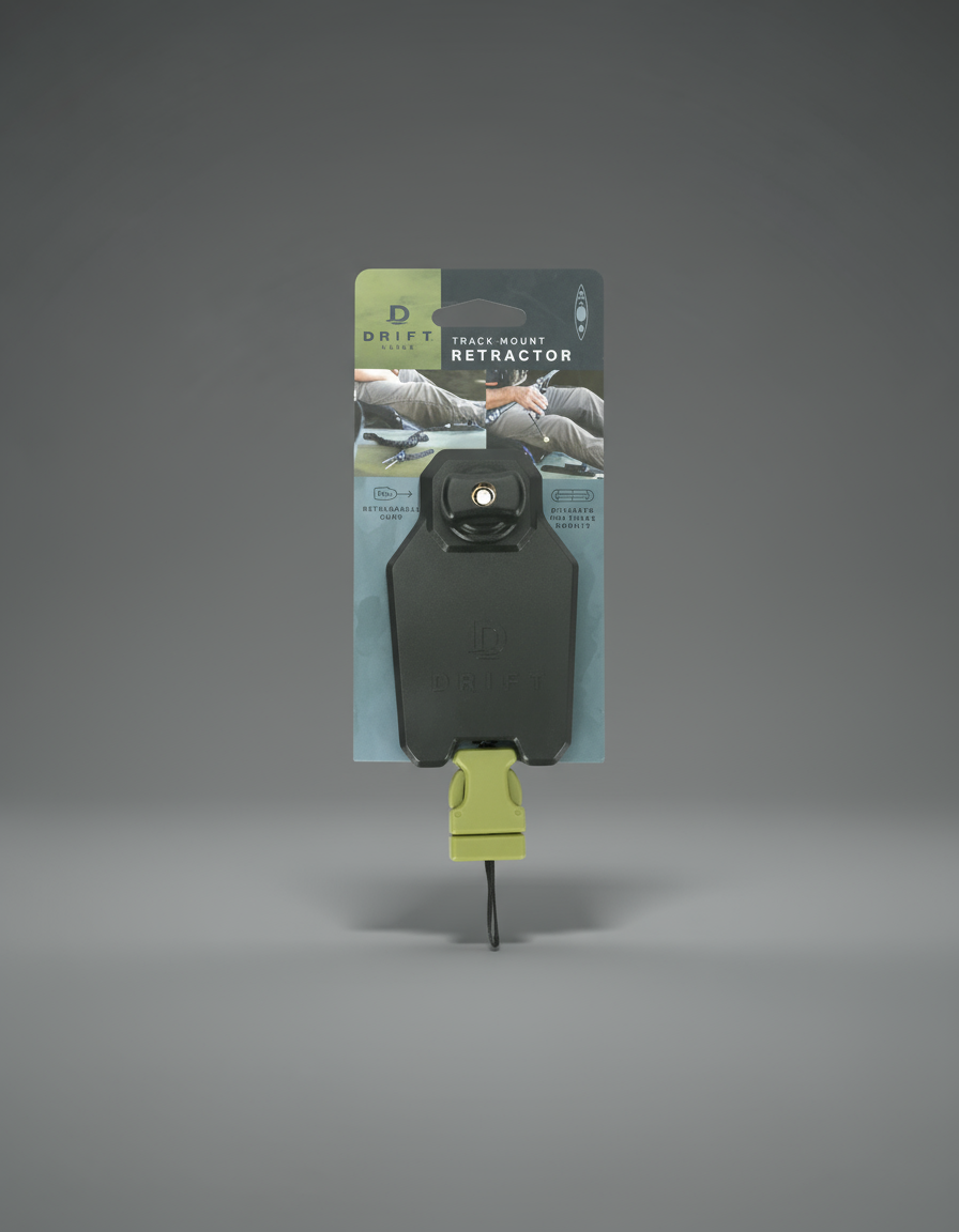 Kayak Track Fishing Tool Mount Retractor