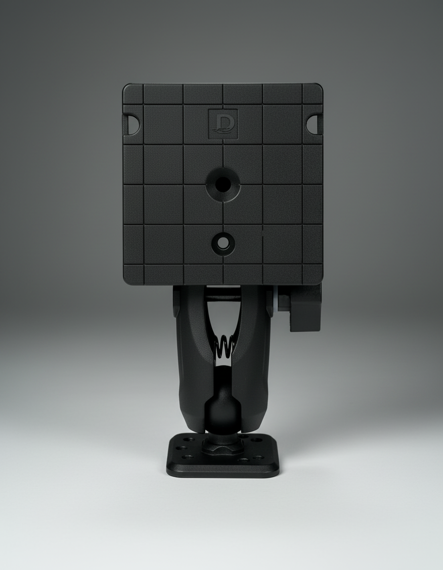 Universal Marine Fish Finder Ball Mount (Square Base)